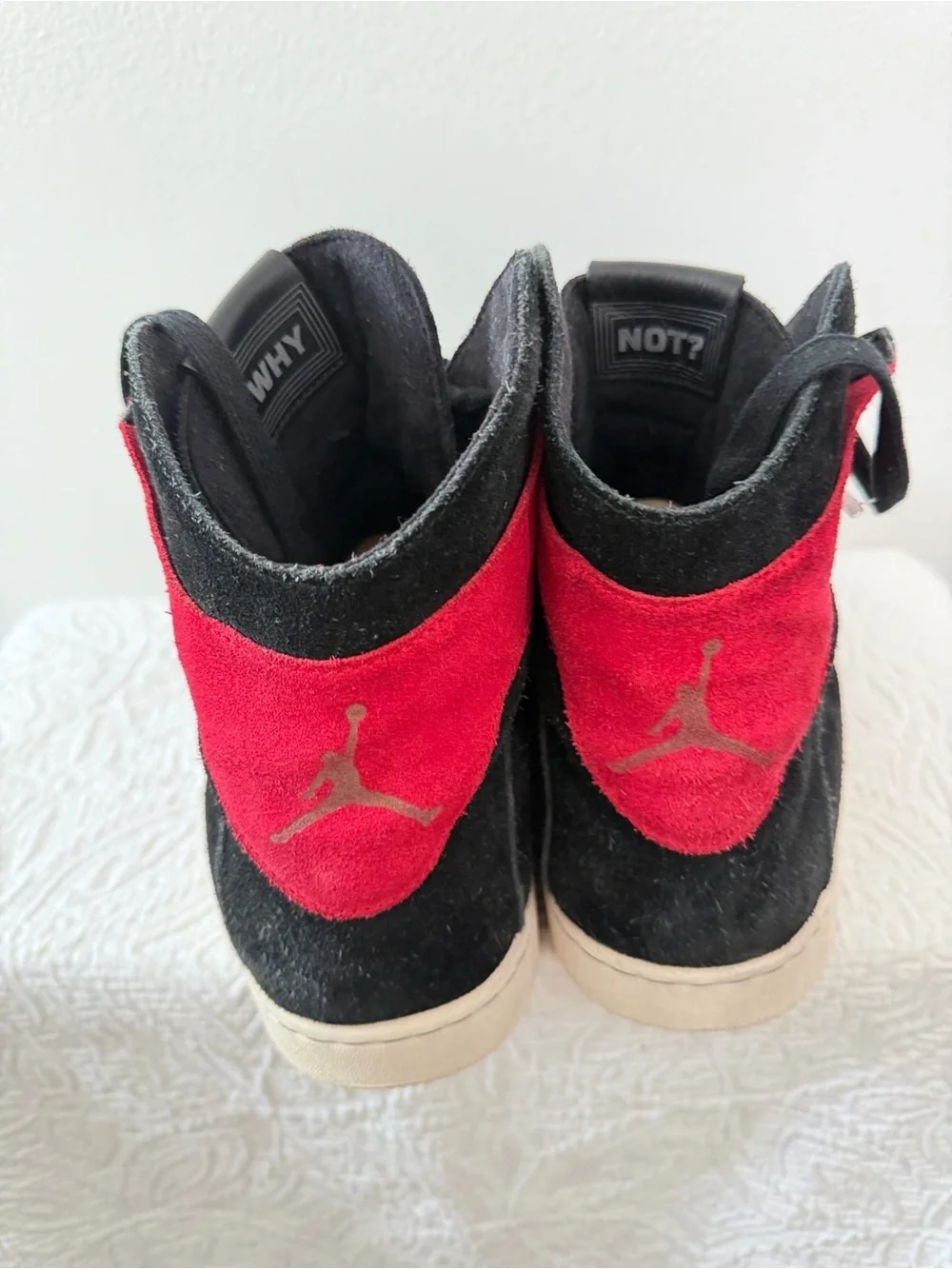 Jordan Westbrook 0.2 Why Not Black Red Suede Men’s Size 14 Shoes